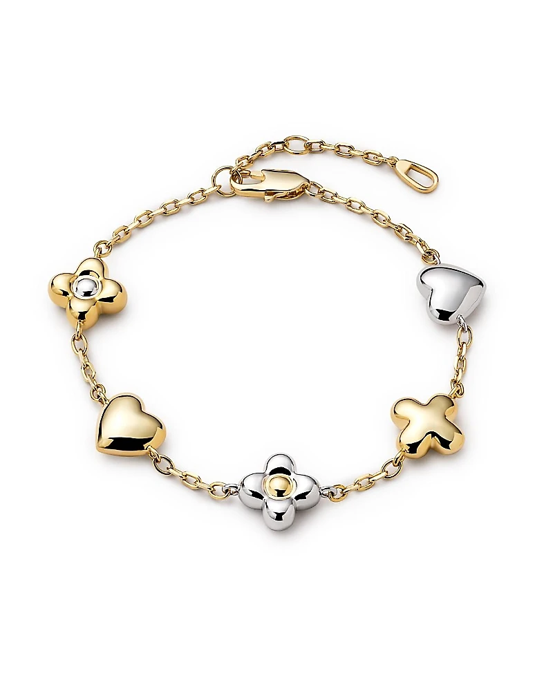 Ana Luisa Azura Gold Charm Bracelet