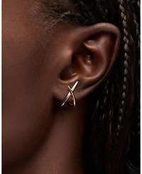 Gold Sloane Stud Earrings