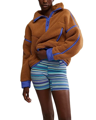 Free People Mountain High Half Zip Pullover