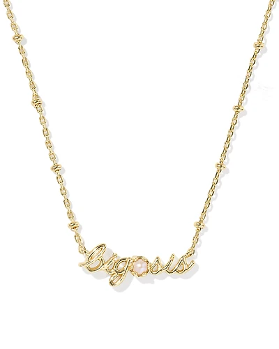 Kendra Scott Big Sis Pendant Necklace, 19