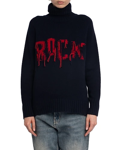 Zadig & Voltaire Mora We Rock Merino Wool Turtleneck Sweater
