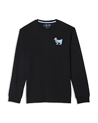 Goat Usa Boys' Og Long Sleeve Graphic Logo Tee - Little Kid, Big Kid