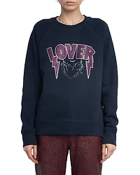 Zadig & Voltaire Upper Mo Concert Embellished Sweater