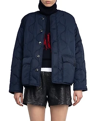 Zadig & Voltaire Bunji Soft Quilted Parka