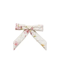 Prada Floral-Print Satin Hair Clip