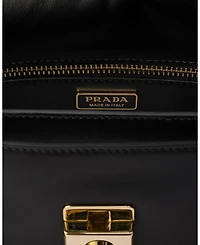 Soft Sound Small Leather Shoulder Bag with Charms