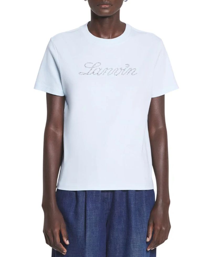 Embroidered Sequin T-Shirt