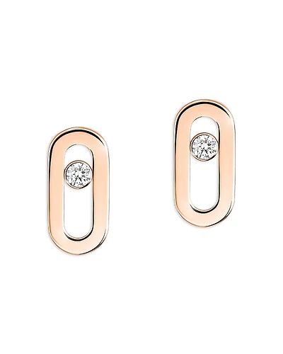 Messika Diamond Move Uno Stud Earrings