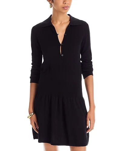 Frame The Smart Wool Polo Dress