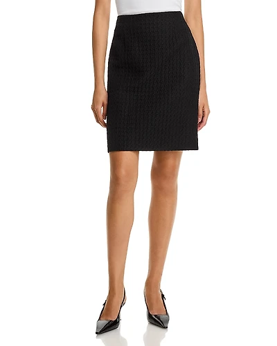 Lafayette 148 New York High Waist Mini Skirt