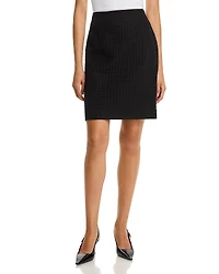 Lafayette 148 New York High Waist Mini Skirt