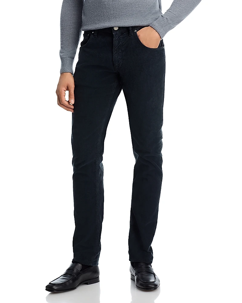 Pt Torino Stretch Corduroy Slim Fit Five Pocket Pants