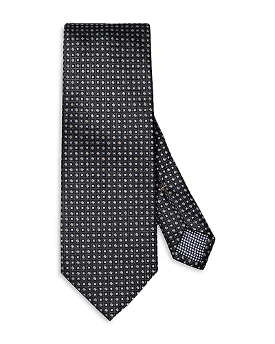 Eton Geometric Silk Tie