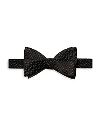Eton Pin Dot Pre Tied Silk Bow Tie