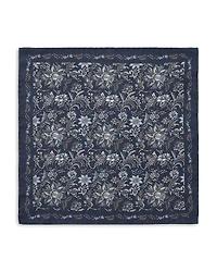 Eton Floral Silk Pocket Square