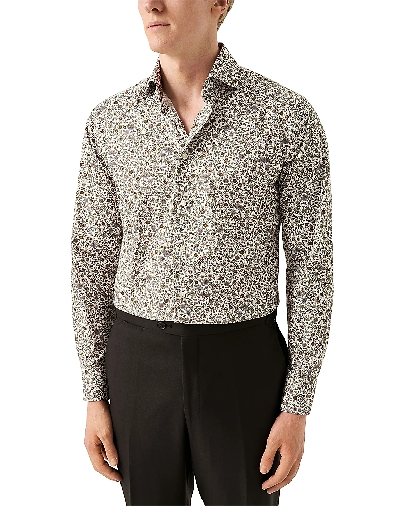 Eton Slim Fit Floral Shirt
