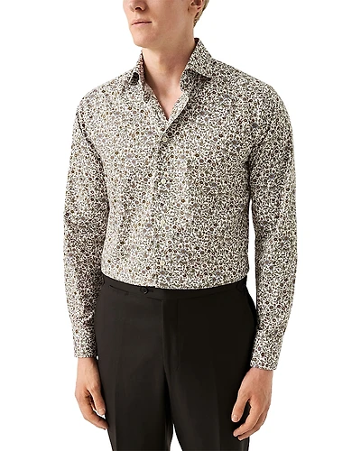 Eton Slim Fit Floral Shirt
