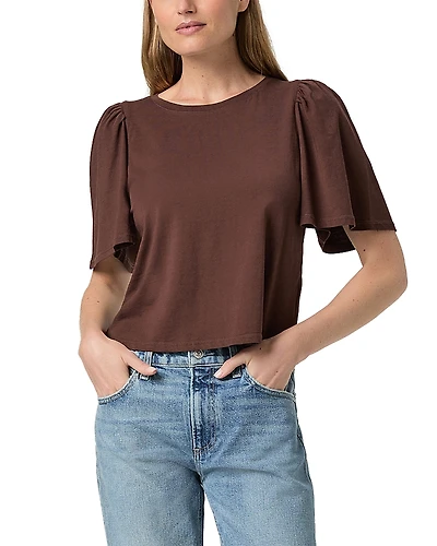 Paige Sigrid Puff Sleeve Tee