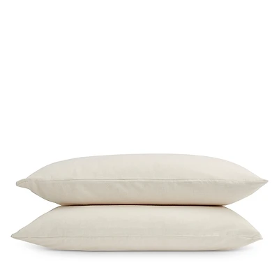 Christy Flannel Marl Solid Standard Pillowcase