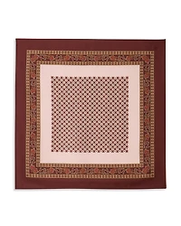 Sandro Placed Print Silk Bandana Scarf