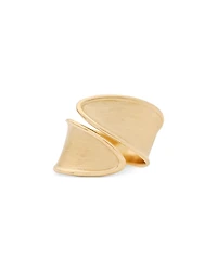 Marco Bicego 18K Yellow Gold Lunaria Twist Textured Wrap Ring