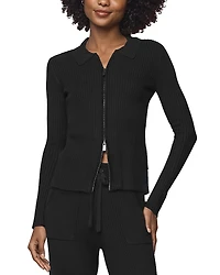 Splendid Georgie Two Zipper Sweater