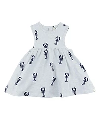 oh baby! Girls' Lily Lobsters Print Tank Dress - Baby