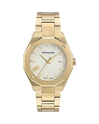 Ferragamo Edge Bracelet Watch, 40mm