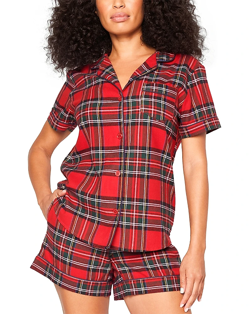 Petite Plume Imperial Tartan Pajama Set