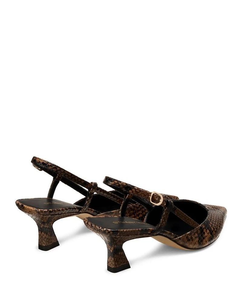 Stuart Weitzman Women's Vinnie 50 Slingback Pumps