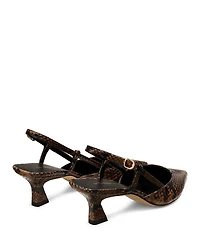 Stuart Weitzman Women's Vinnie 50 Slingback Pumps
