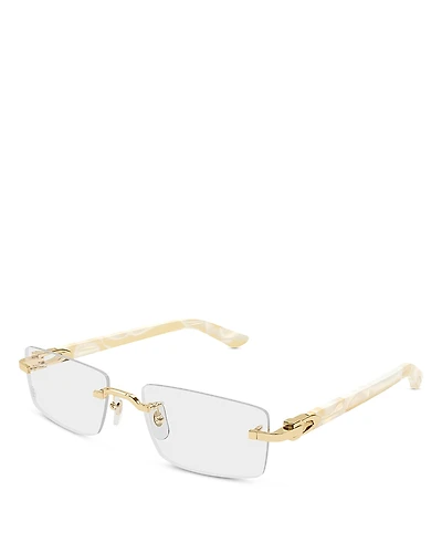 Cartier Square Optical Glasses, 56mm