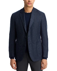The Men's Store at Bloomingdale's Melange Boucle Unstructured Regular Fit Sport Coat - Exclusive