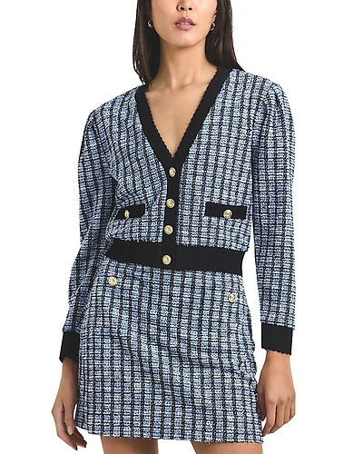 Derek Lam 10 Crosby Alira Stretch Tweed Mini Skirt