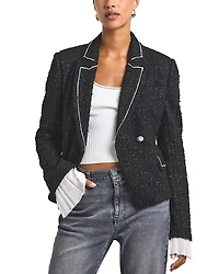 Derek Lam 10 Crosby Estelise Galaxy Tweed Blazer