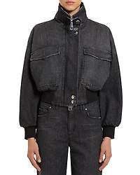 Marella Denim Black Jacket
