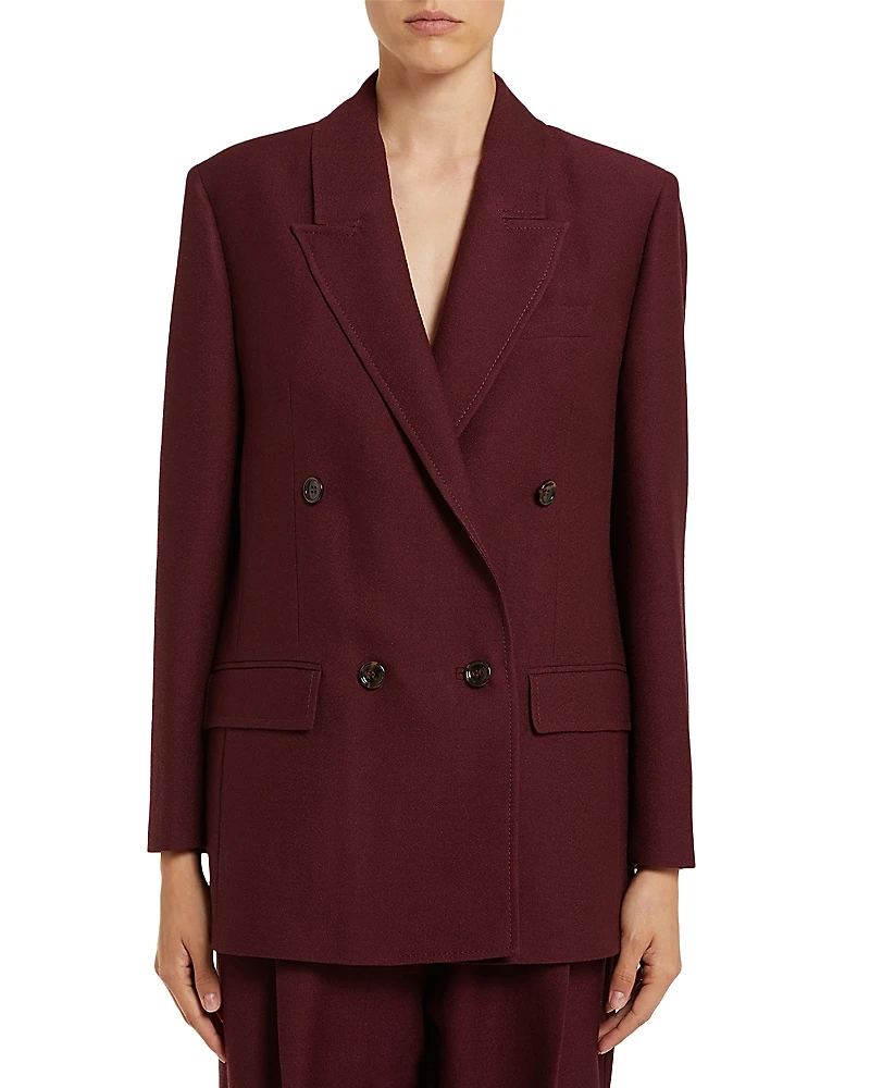 Marella Fluid Bordeaux Blazer