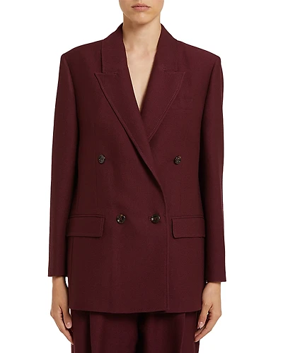 Marella Fluid Bordeaux Blazer