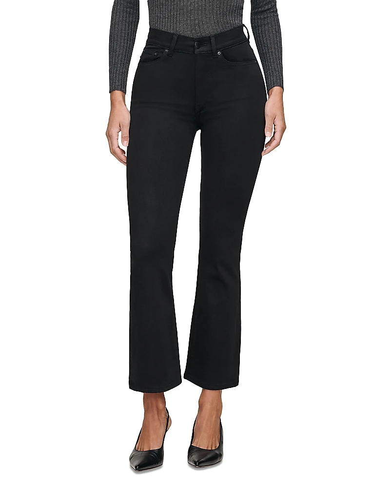 DL1961 Bridget Boot High Rise Instasculpt Crop Jeans