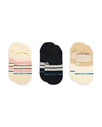 Stance Flipside No Show Socks, Set of 3