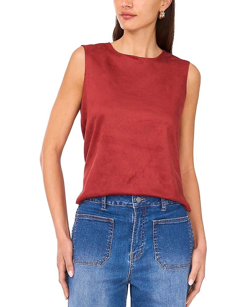 Vince Camuto Sleeveless Crewneck Top