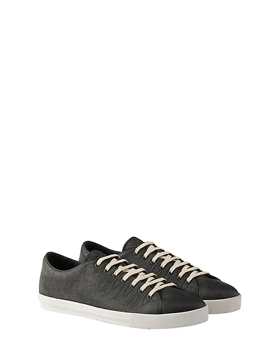 Prada Men's Aged-Effect Leather Sneakers