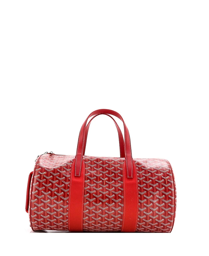 Pre-Owned Goyard 40 Barrel Sport Duffle Bag Coated Canvas