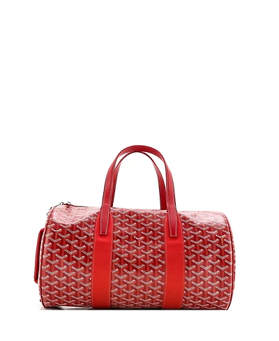 Pre-Owned Goyard 40 Barrel Sport Duffle Bag Coated Canvas