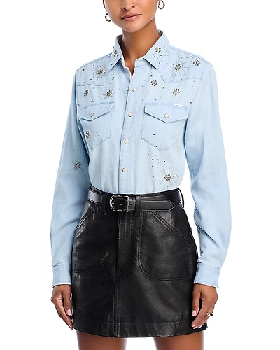 Mother All My Exes Denim Shirt