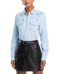 Mother All My Exes Denim Shirt