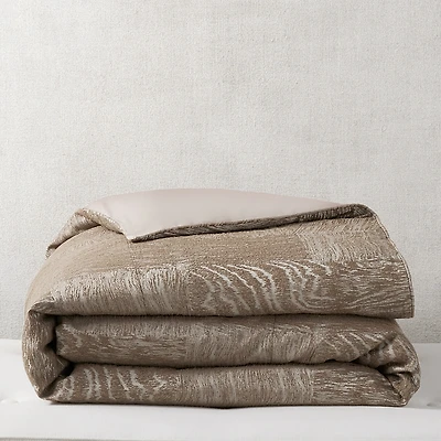 Hudson Park Collection Textured Inlay Duvet Cover, King - Exclusive