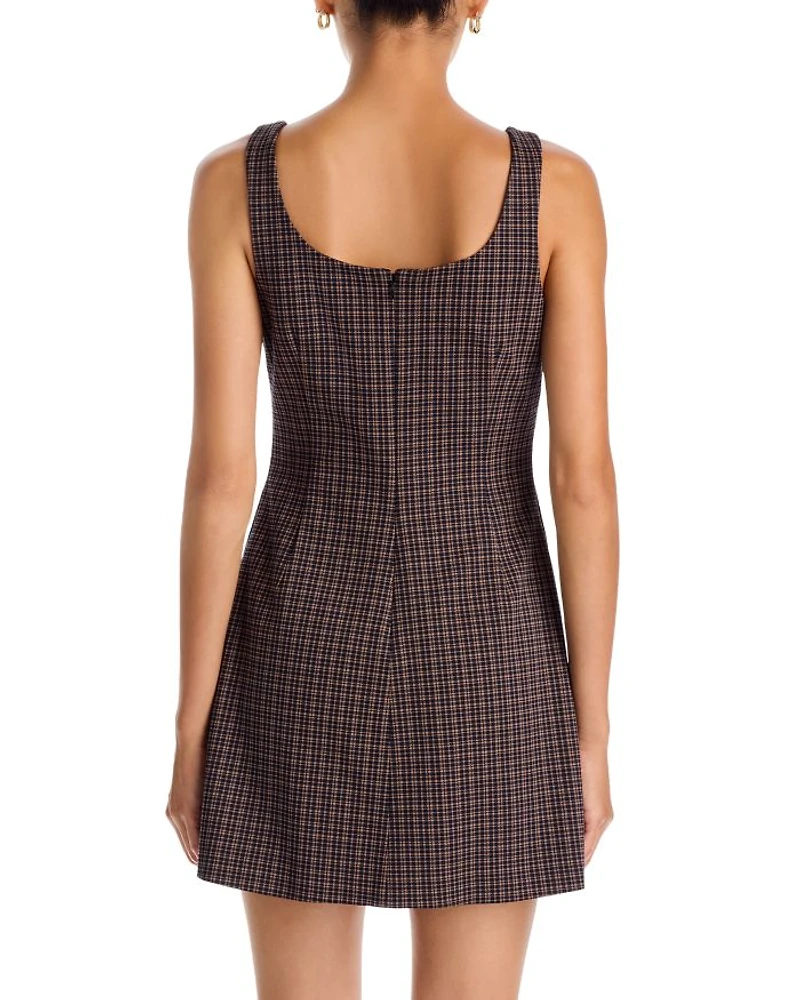 Scoop Neck Mini Dress