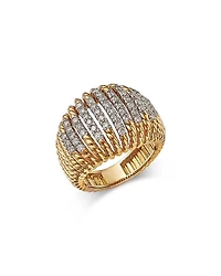 Bloomingdale's Fine Collection Diamond Openwork Dome Ring