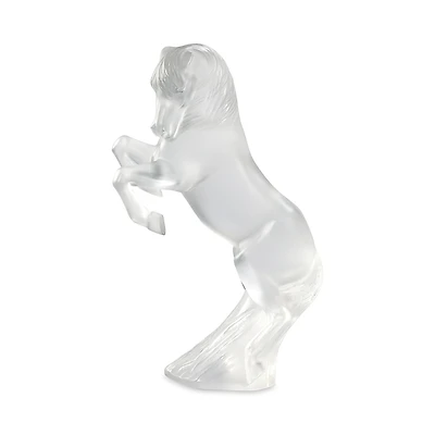 Lalique Prancing Horse Sculpture, Large